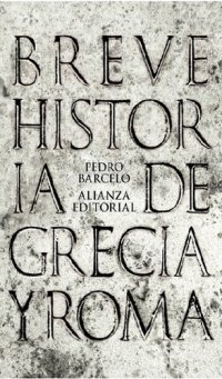 cover of the book Breve historia de Grecia y Roma