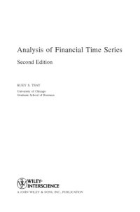 cover of the book Analysis of financial time series