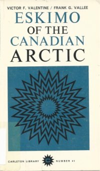 cover of the book Eskimo of the Canadian Arctic