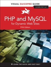 cover of the book PHP and MySQL for Dynamic Web Sites