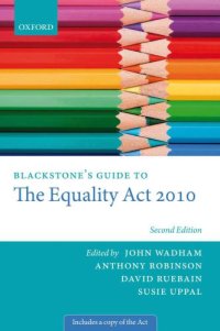 cover of the book Blackstone's Guide to the Equality Act 2010