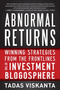 cover of the book Abnormal returns winning strategies from the frontlines of the investment blogosphere