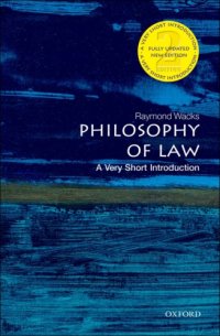 cover of the book Philosophy of Law: A Very Short Introduction