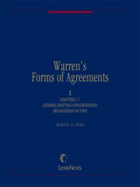 cover of the book Warren's Forms of agreements: business forms