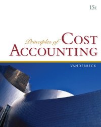 cover of the book Principles of cost accounting