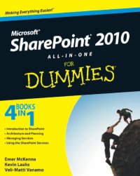 cover of the book SharePoint 2010 all-in-one for dummies