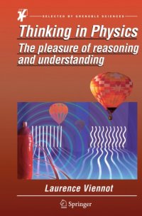 cover of the book Thinking in physics: the pleasure of reasoning and understanding