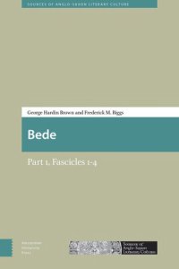 cover of the book Bede. Part 1, Fascicles 1-4