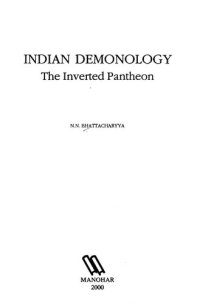 cover of the book Indian Demonology: The Inverted Pantheon