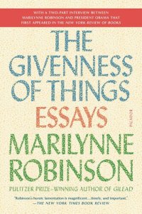 cover of the book The Givenness of Things: Essays