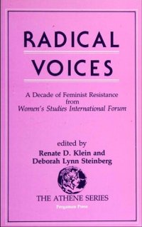 cover of the book Radical Voices: A Decade Of Feminist Resistance From Women's Studies International Forum