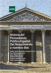 cover of the book Historia del pensamiento político español. Del renacimiento a nuestros días