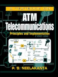 cover of the book A Textbook on ATM Telecommunications: Principles and Implementation