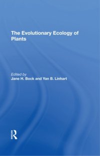 cover of the book The Evolutionary Ecology Of Plants