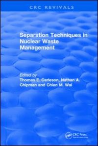 cover of the book Separation Techniques in Nuclear Waste Management (1995)