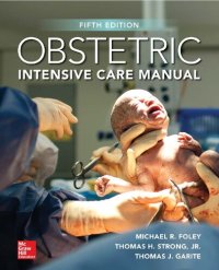 cover of the book Obstetric intensive care manual