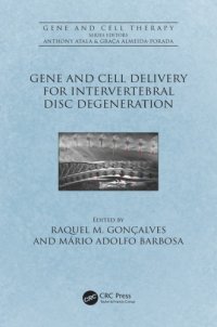 cover of the book Gene and Cell Delivery for Intervertebral Disc Degeneration