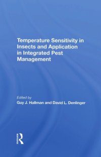 cover of the book Temperature Sensitivity In Insects And Application In Integrated Pest Management