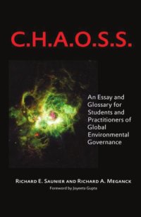 cover of the book CHAOSS: Glossary of Environmental Governance