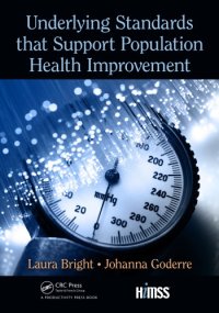 cover of the book Underlying Standards that Support Population Health Improvement