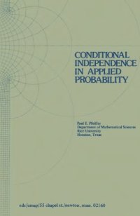 cover of the book Conditional independence in applied probability