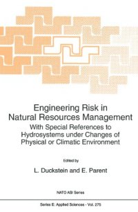 cover of the book Engineering risk in natural resources management: with special references to hydrosystems under changes of physical or climatic environment