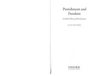 cover of the book Punishment and Freedom. A Liberal Theory of Penal Justice