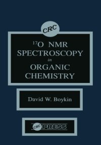 cover of the book ¹⁷O NMR spectroscopy in organic chemistry