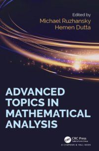 cover of the book Advanced topics in mathematical analysis