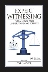 cover of the book Expert witnessing: explaining and understanding science