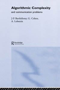 cover of the book Algorithmic complexity and communication problems