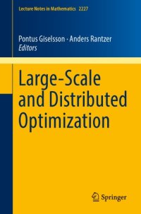 cover of the book Large-scale and distributed optimization