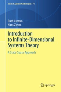 cover of the book Introduction to infinite-dimensional systems theory: a state-space approach