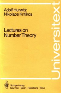 cover of the book Lectures on number theory