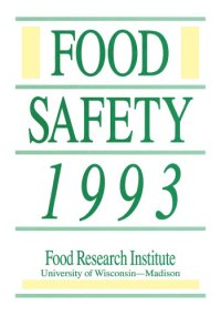 cover of the book Food safety 1993