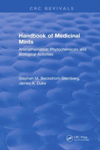 cover of the book Handbook of medicinal mints: aromathematics: phytochemicals and biological activities