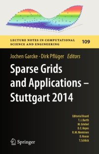 cover of the book Sparse grids and applications - Stuttgart 2014