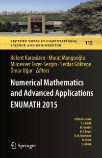 cover of the book Numerical mathematics and advanced applications ENUMATH 2015