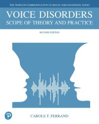 cover of the book Voice disorders: scope of theory and practice