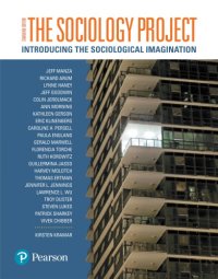 cover of the book The Sociology Project: Introducing the Sociological Imagination, First Canadian Edition