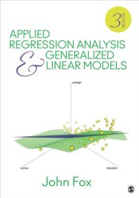 cover of the book Applied regression analysis and generalized linear models