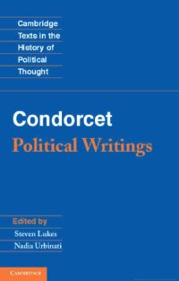 cover of the book Condorcet: Political Writings