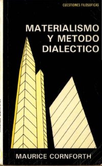 cover of the book Materialismo y método dialéctico