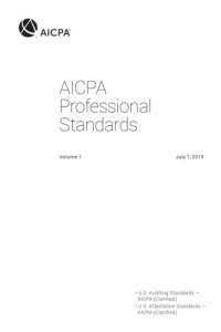 cover of the book AICPA Professional Standards 2019, Volumes 1 And 2