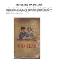 cover of the book Abecedar