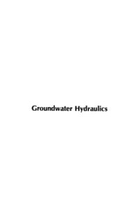 cover of the book Groundwater hydraulics