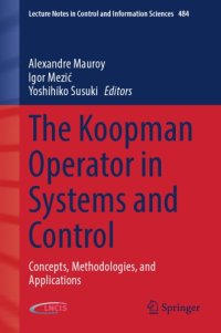 cover of the book The Koopman operator in systems and control