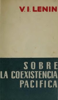 cover of the book Sobre la coexistencia pacífica