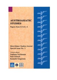 cover of the book Austroasiatic studies. Papers from ICAAL 4