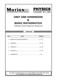 cover of the book Motion IIT JEE Physics Class 11 and 12